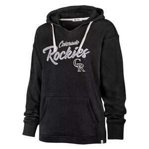 Colorado Rockies '47 Hoodie Sweatshirt Pullover Charcoal Women's XL NEW NWT $75
